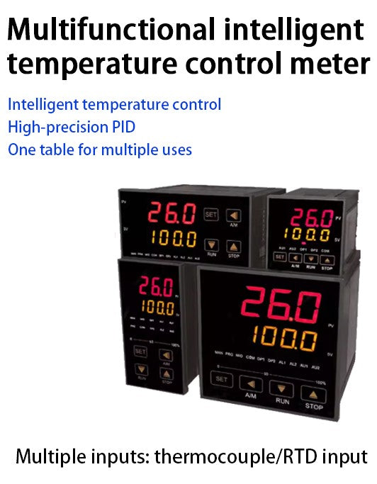 Multifunctional intelligent temperature control meter