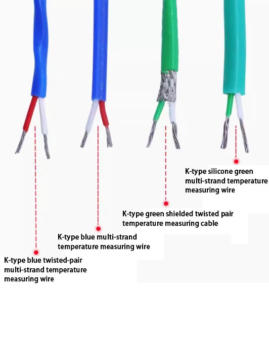 Various specifications of thermocouple wire