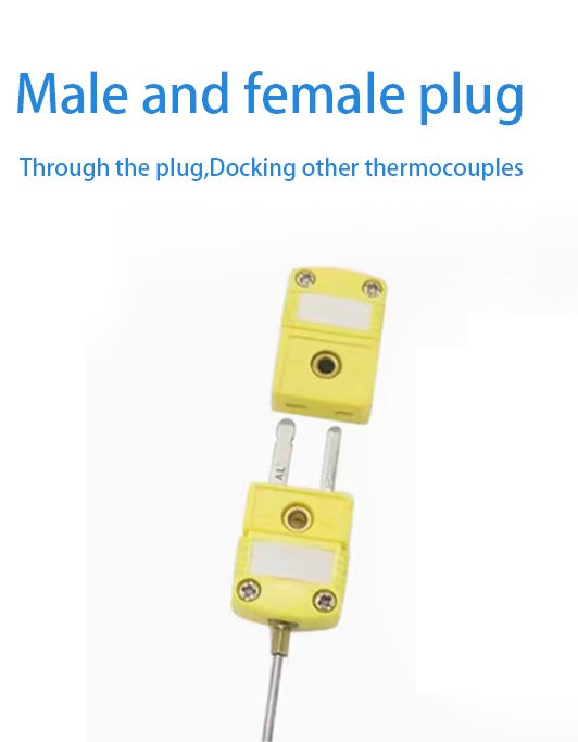 K-type thin-film armored thermocouple