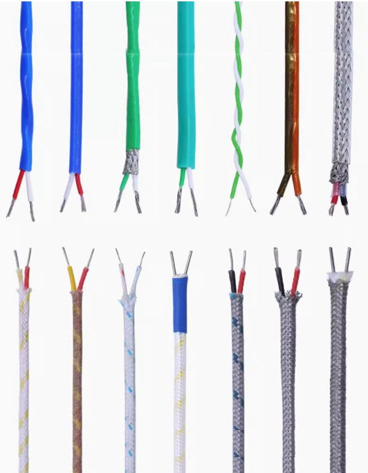 Various specifications of thermocouple wire
