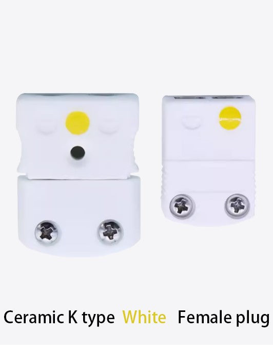 ceramic K-type plug/socket