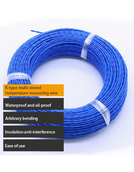 K-type multi-strand twisted pair cable test wire
