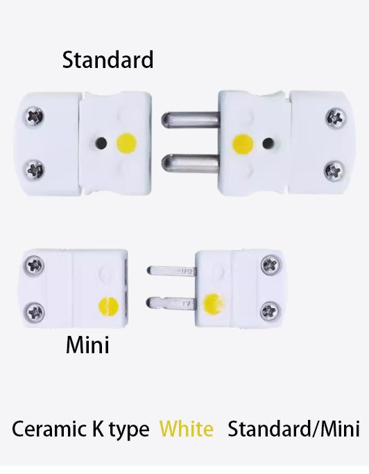ceramic K-type plug/socket